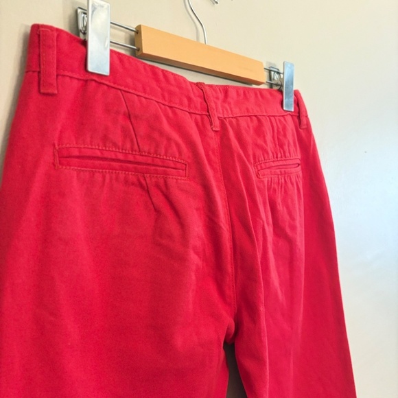HYPERCRUSH Red Cotton Straight Leg Light Weight Chino - Picture 13 of 16